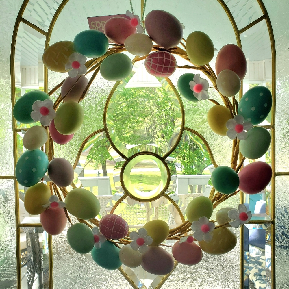 NWT Easter Wreath (ships same day)